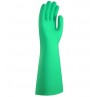 Gant plonge nitrile vert T.10